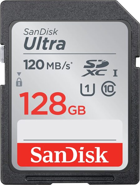 SanDisk 128GB Ultra UHS-I SDXC Memory Card