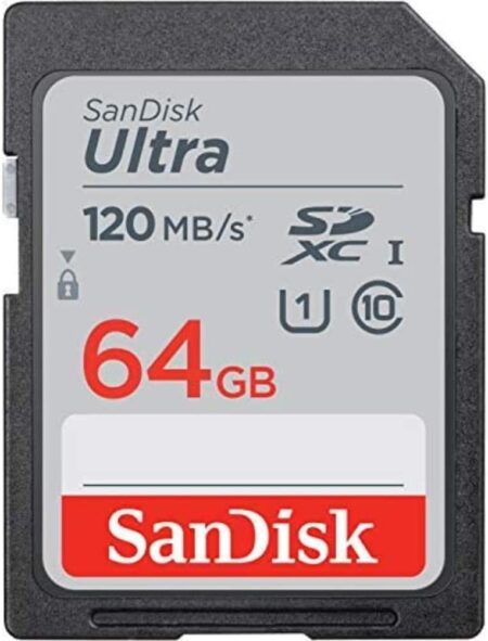 SanDisk 64GB Ultra UHS-I SDXC Memory Card